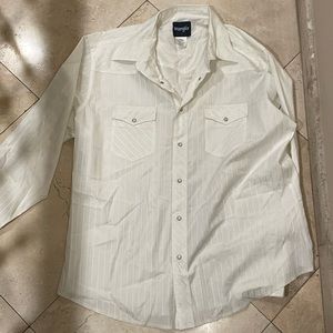 Wrangler Western Shirt with Pearl buttons